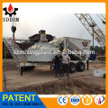 Hydraulic Discharging 15 - 25.5m3/h Concrete Batching Plant Price for sale